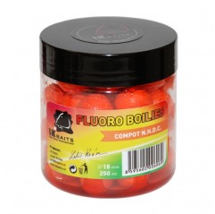 LK Baits Fluoro Boilies Compot NHDC