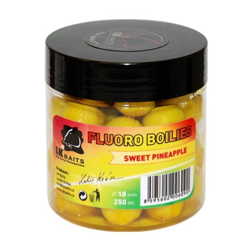 LK Baits Fluoro Boilies Sweet Pineapple LK Baits Fluoro Boilies Sweet Pineapple