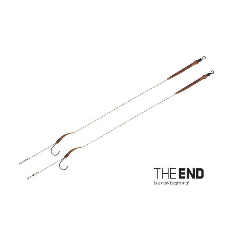 Nadväzec Delphin THE END Boilie rig / 2ks 20cm/25lbs
