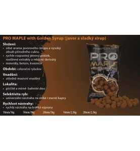 Starbaits Boilies Pro Maple - Potápavé 1kg 10mm