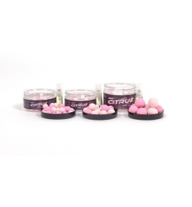 Nash Citruz plávajúce boilies Pop Ups Pink 18mm 75g + 3ml Booster Spray Novinka 2018