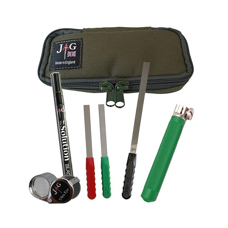 JAG Sada na brúsenie Hook Sharpening Kit Green