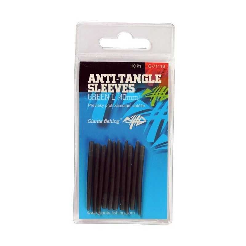 Giants Fishing Prevleky Anti-Tangle Sleeves Green 40mm / L - 10ks
