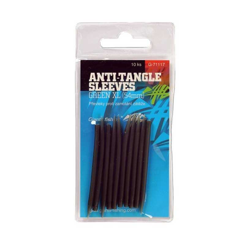 Giants Fishing Prevleky proti zamotaniu Anti-Tangle Sleeves Green XL / 10ks (54mm)