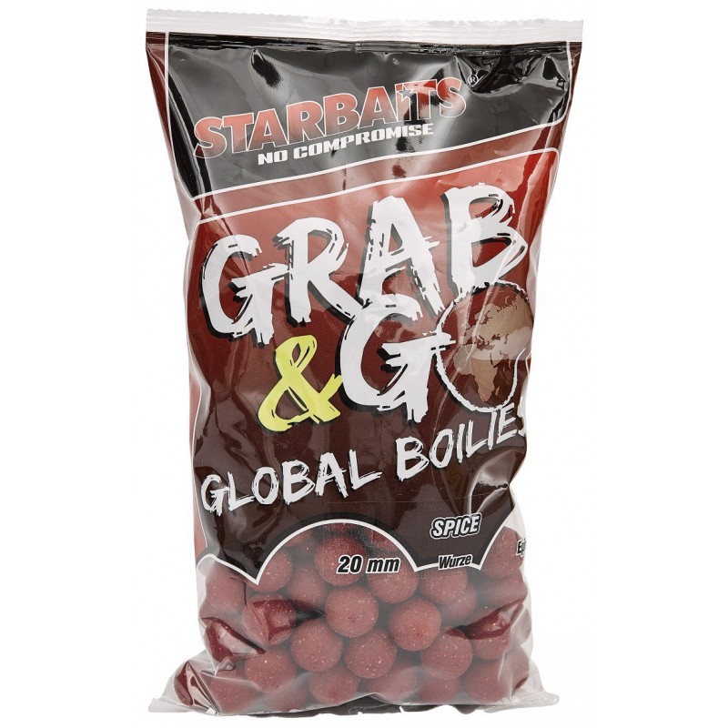 Starbaits Boilies Global Grab&Go Spice - Korenie 20mm 1kg