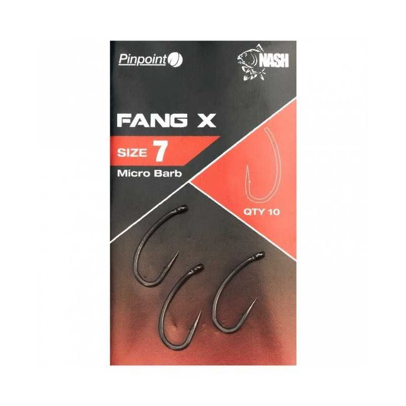 Nash Háčiky Pinpoint Fang X veľ. 6 10ks Micro Barbed