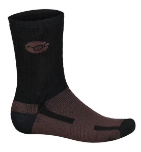 Korda Ponožky Kore Merino Wool Sock Black veľ. 7-9 Novinka 2019