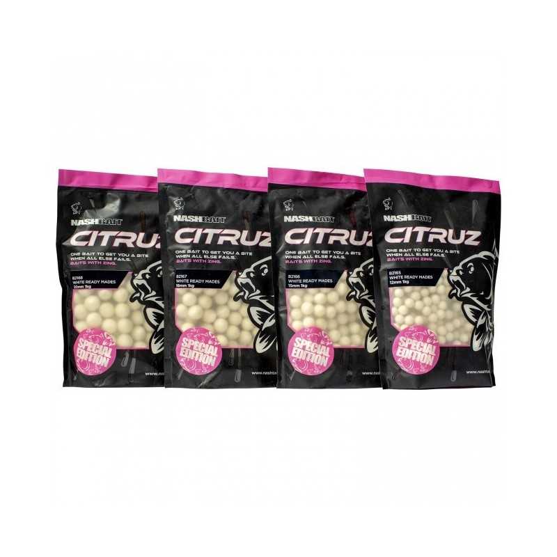 Nash Citruz Special Edition White Boilies 12mm 1kg