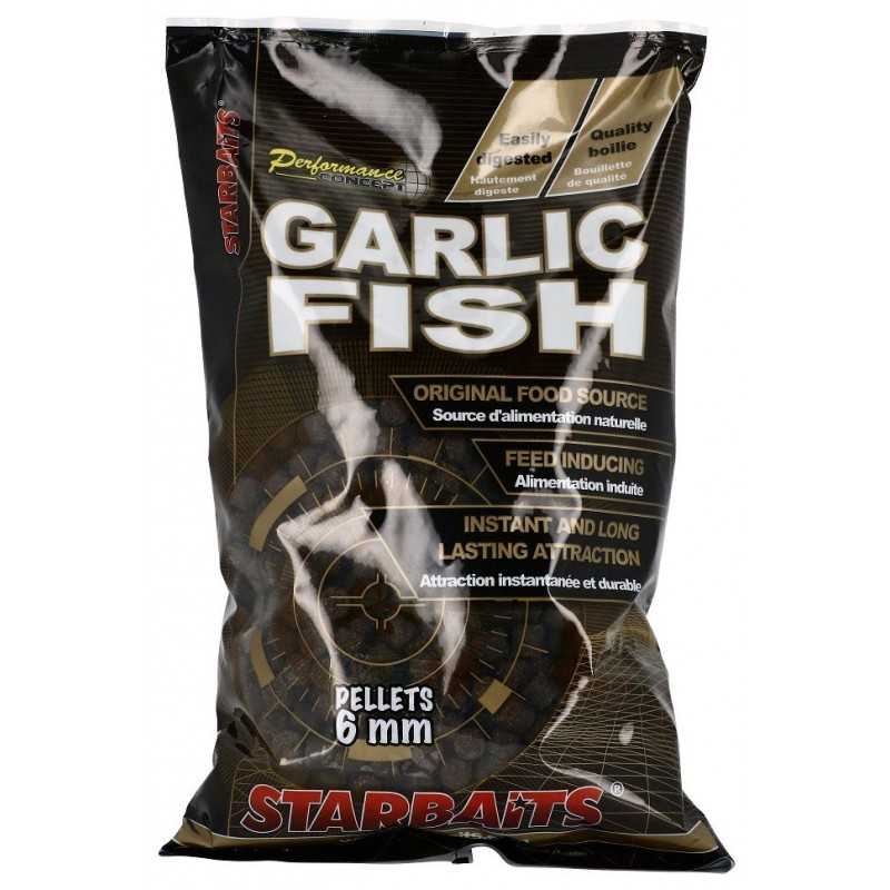 Pelety STARBAITS Garlic Fish 6mm 700g
