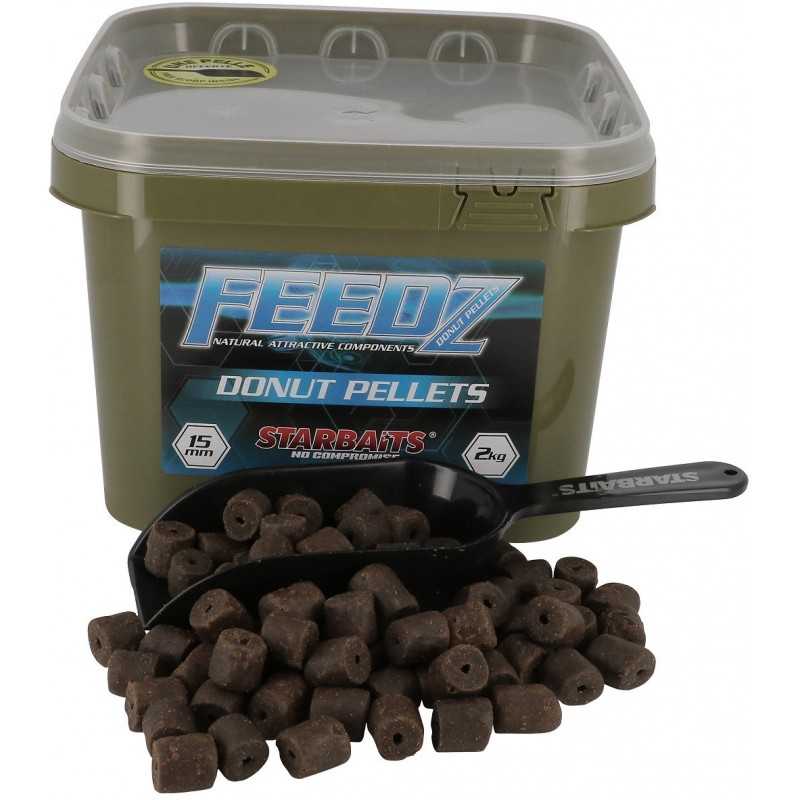 Starbaits Feedz Donuts (pelety s dierou) 20mm 2kg