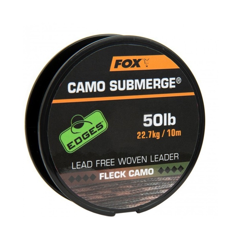 Fox Náväzcová Šnúrka Edges Submerge Fleck Camo Leader 50lb/ 10m