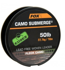 Fox Náväzcová Šnúrka Edges Submerge Fleck Camo Leader 50lb/ 10m