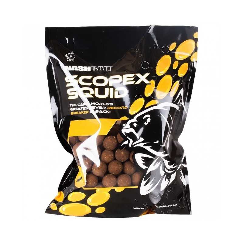 Nash Scopex & Squid Stabilised Boilies 15mm 5kg