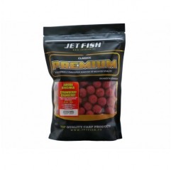 Jet Fish Boilies PREMIUM CLASICC 700g 20mm JAHODA / BRUSNICA