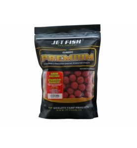 Jet Fish Boilies PREMIUM CLASICC 700g 20mm JAHODA / BRUSNICA