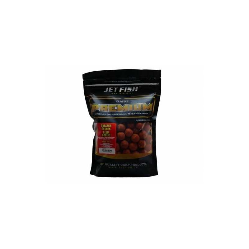 Jet Fish Boilies Premium Clasicc 700g 20mm - Slivka & Cesnak