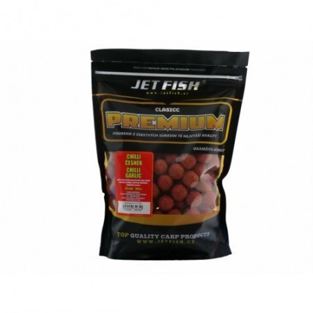 Jet Fish Boilies PREMIUM CLASICC 700g 20mm CHILLI / CESNAK