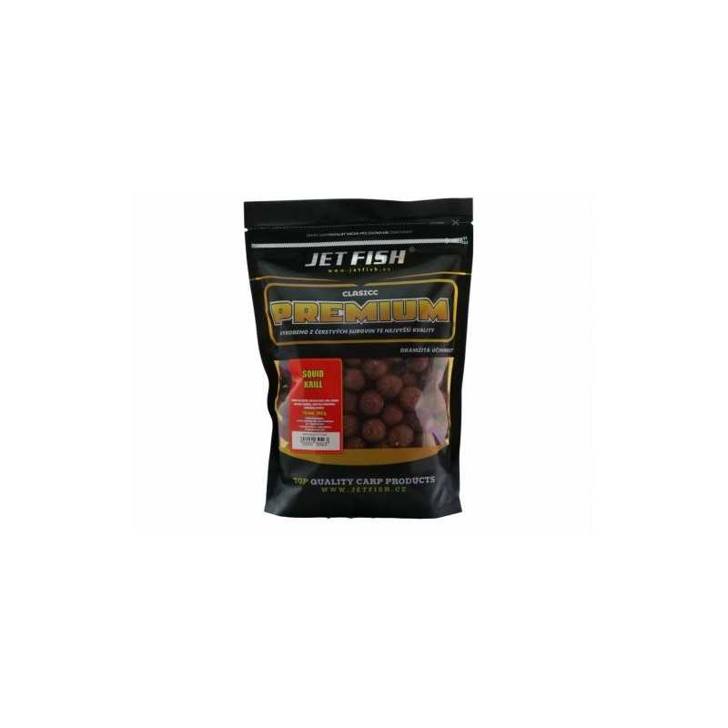 Jet Fish Boilies Premium Clasicc 700g 20mm - Squid & Krill