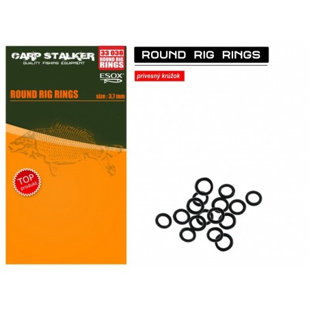 Esox Round Rig Rings 3,7mm