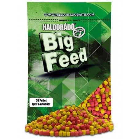 Haldorádó Big Feed - C6 Pellet - Jahoda a ananás