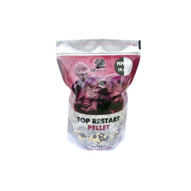 LK Baits Top ReStart Pellets Peperin 1kg, 4mm