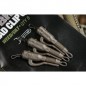 Korda Záves na olovo QC Hybrid Lead Clip Gravel / Clay 8ks