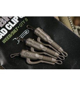 Korda Záves na olovo QC Hybrid Lead Clip Gravel / Clay 8ks