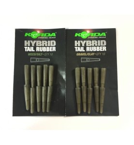 Korda Gumový prevlek na záves Hybrid Tail Rubbers Weed / Silt 10ks Novinka 2019