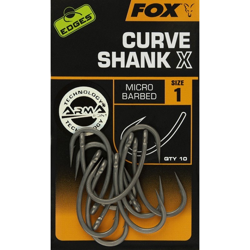 Fox Háčik Edges Curve Shank X 