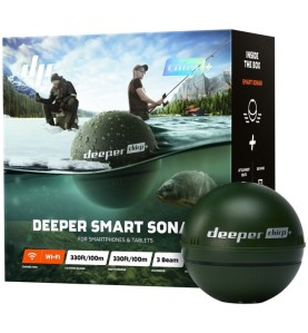 DEEPER CHIRP + Fishfinder nahadzovací sonar Wifi s GPS