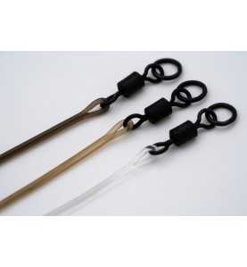 Korda Dark Matter Leader 50cm Ring Swivel Gravel