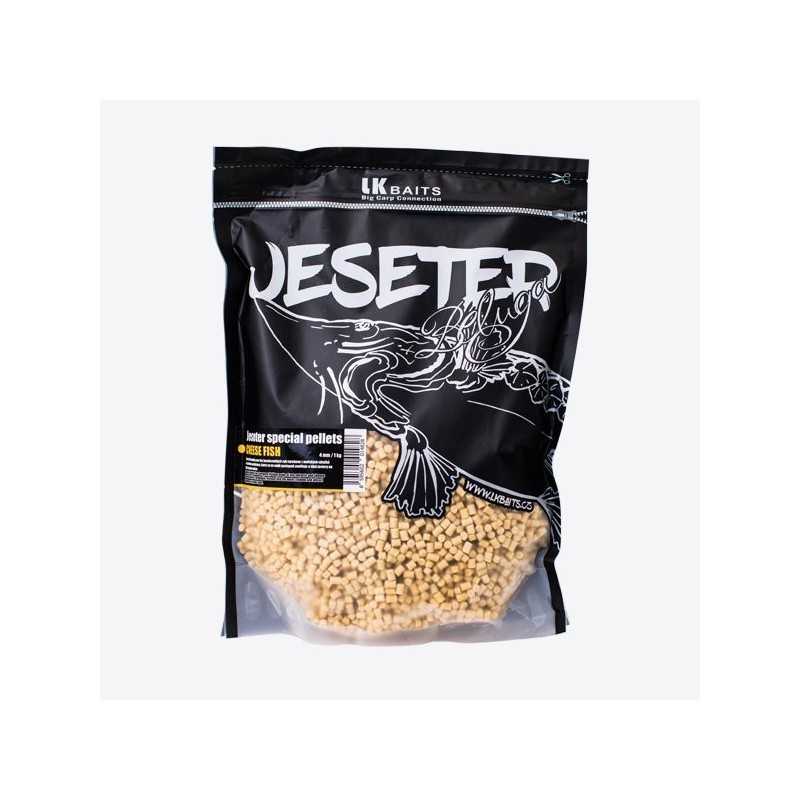 LK Baits Jeseter Special Pellets Cheese 4mm 1kg