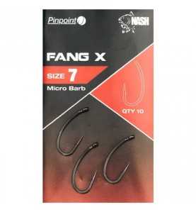 Nash Háčiky Pinpoint Fang X veľ. 1 10ks Micro Barbed