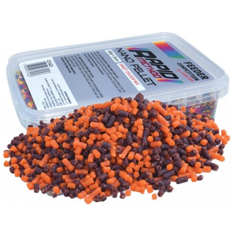 Carpzoom Rapid Method Nano Pellet - čokoláda/ pomaranč