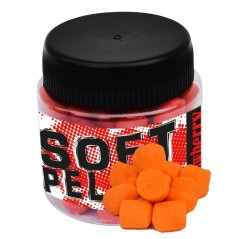 Carpzoom Soft pellet - mäkké plávajúce pelety, 4mm 10g - pomaranč