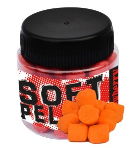 Carpzoom Soft pellet - mäkké plávajúce pelety, 4mm 10g - pomaranč