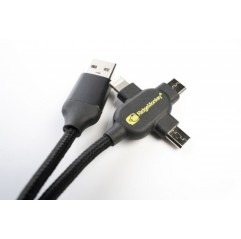 RidgeMonkey Napájací kábel USB A to Multi out 2m