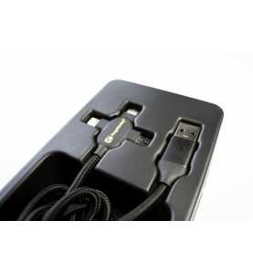 RidgeMonkey Napájací kábel USB A to Multi out 2m