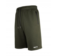 Wofte Krátke nohavice Staple Jogger Shorts – Olive