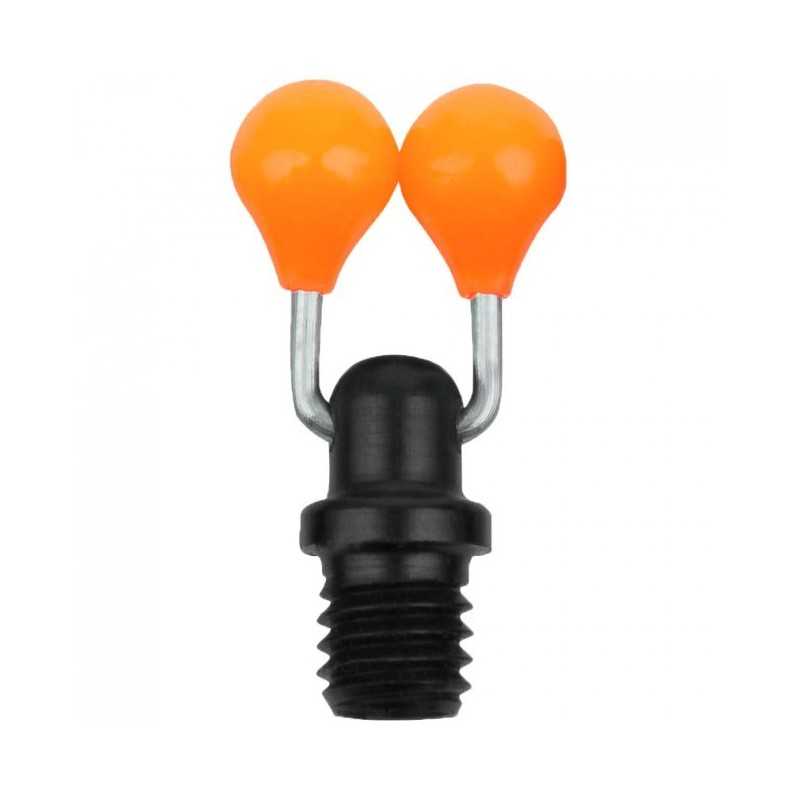 Klip na vlasec Fox Black Label Pivoting Ball Clip  - Oranžový