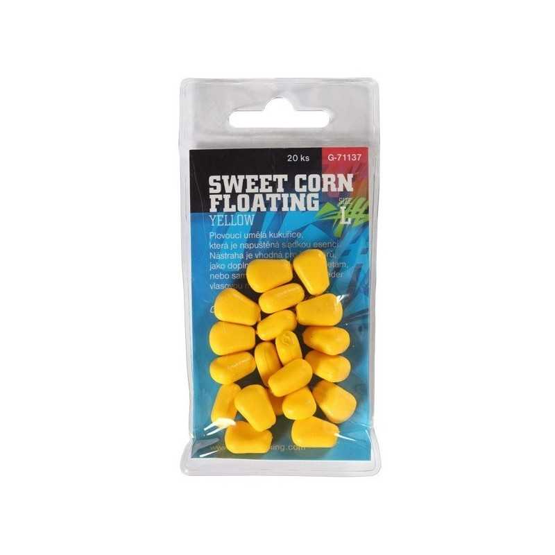Giants Fishing Umelá nástraha Sweet Corn Floating Yellow veľ. Large / 20ks