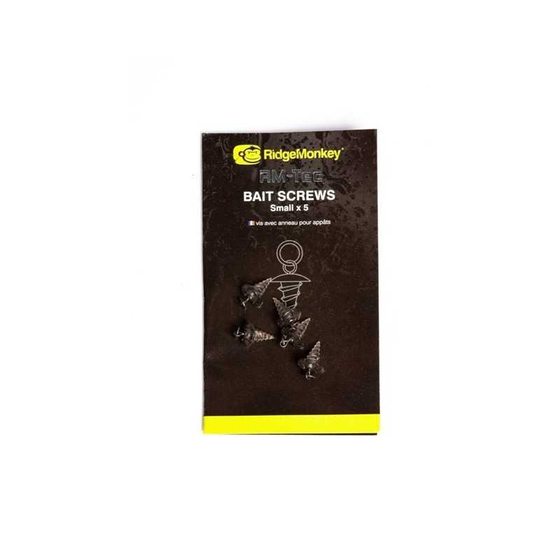 Ridgemonkey Vrtáčiky s krúžkom Hook Ring Bait Screws