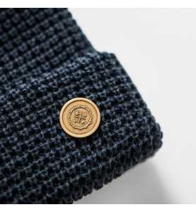 Kumu Čiapka TACTILE - azúrovo modrá