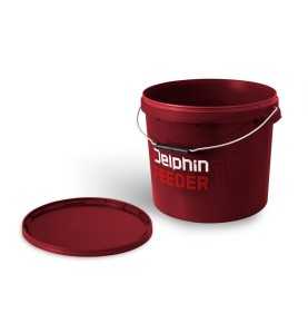 Okrúhle vedro s vrchnákom Delphin FEEDER