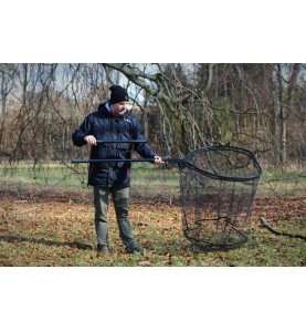 Giants Fishing Podberák Deluxe Landing Net Rubber 85x75cm (2x rukoväť)
