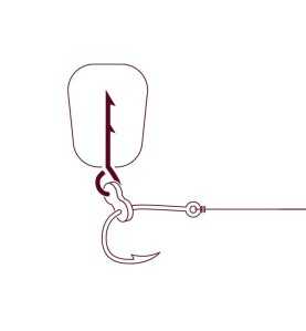 Nástrahový osteň Delphin STINGER+ so silikónovým krúžkom / čierny / 12ks