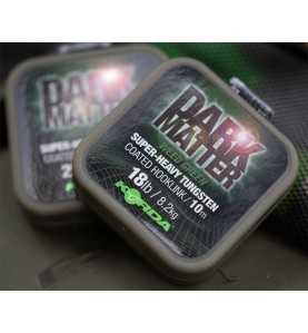 Korda šnúrka poťahovaná Dark Matter Tungsten Coated Braid Green 18lb 10m zelená