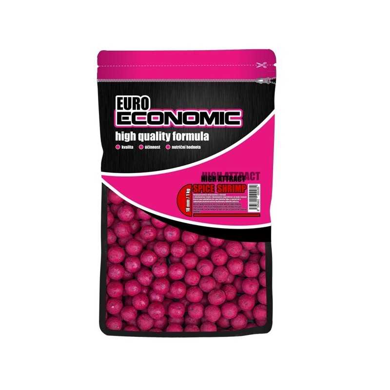 LK Baits Euro Economic Spice Shrimp - boilies 18mm