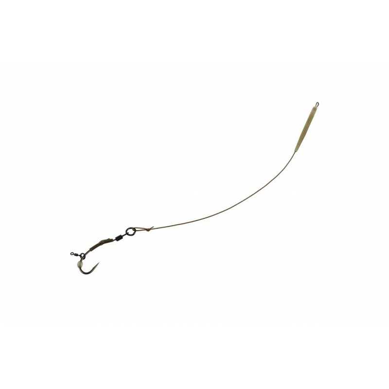 Hotový náväzec Carp´R´Us - Ready Ronnie rig Strip-X Mat Brown