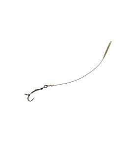 Hotový náväzec Carp´R´Us - Ready Ronnie rig Strip-X Mat Brown